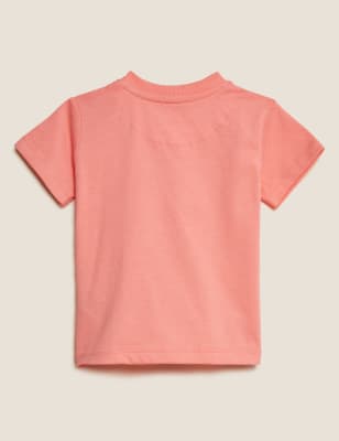 

Girls M&S Collection Pure Cotton Super Sweet Slogan T-Shirt (0-3 Yrs) - Pink Mix, Pink Mix