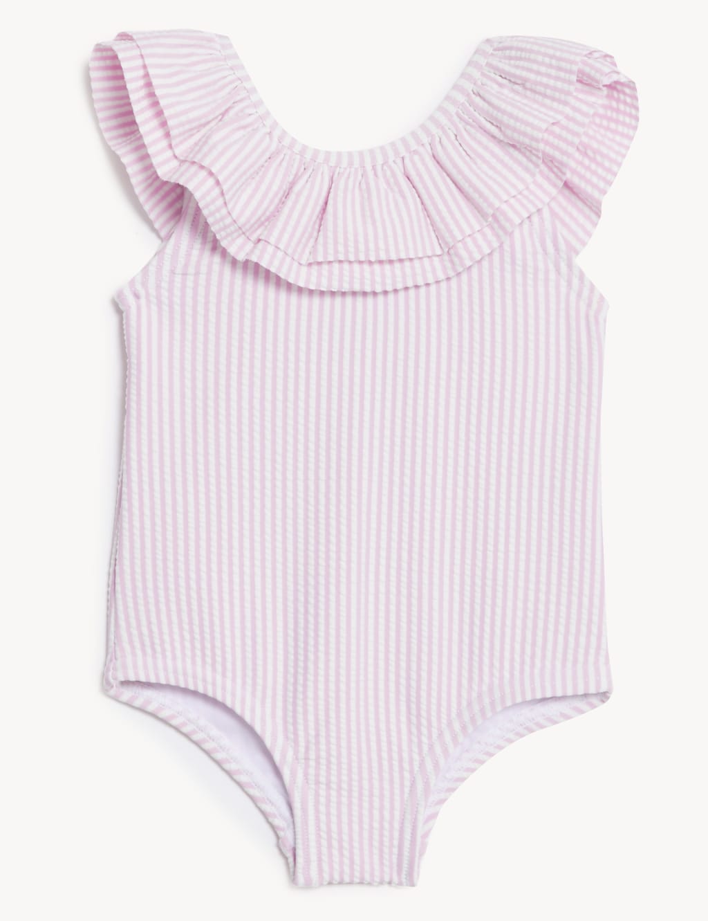 Stripe Frill Swimsuit (0-3 Yrs) image 1