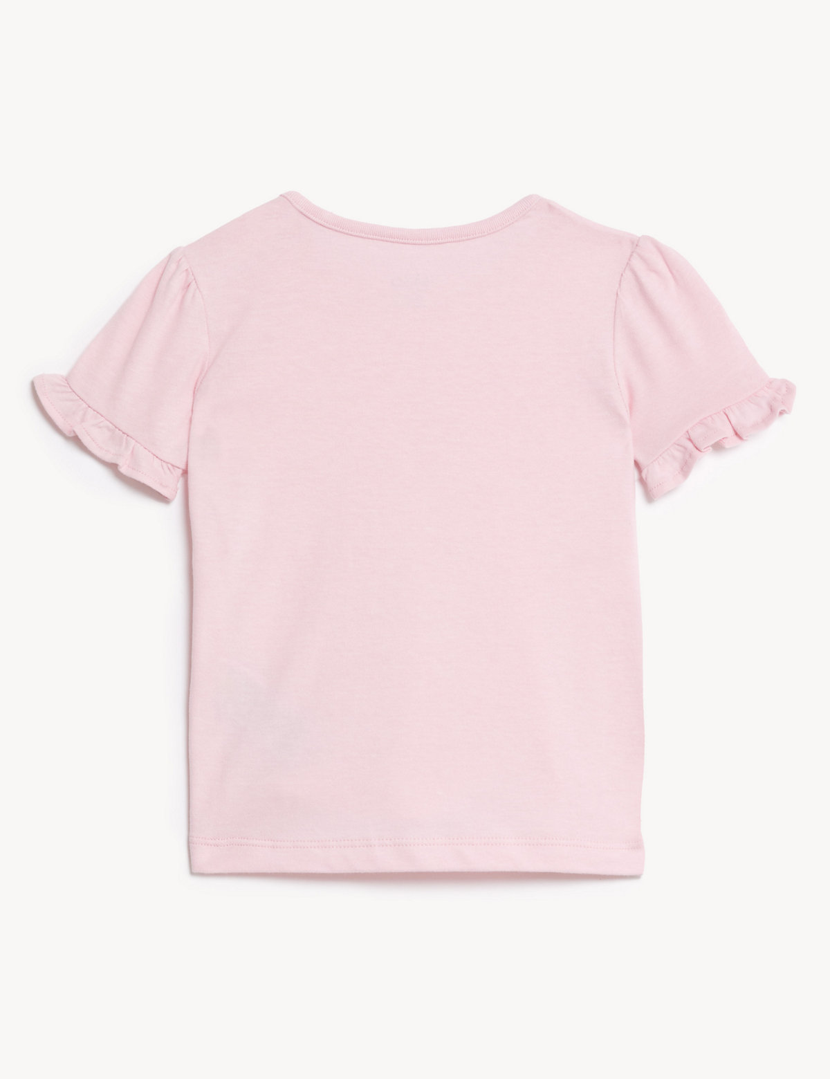 Pure Cotton Frill T-Shirt (0-3 Yrs)