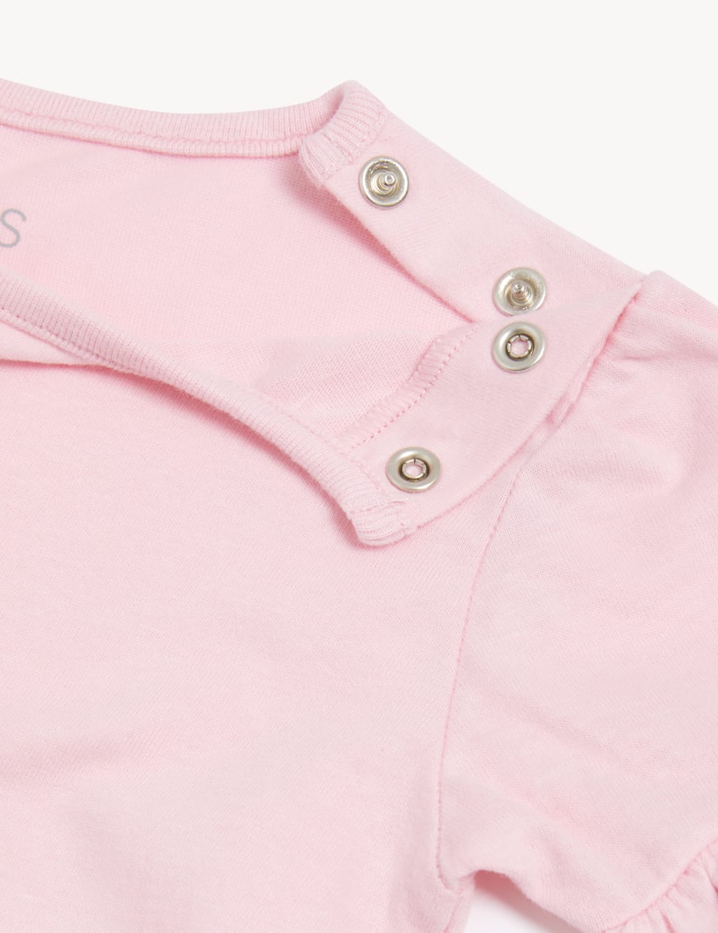 Pure Cotton Frill T-Shirt (0-3 Yrs) image 3