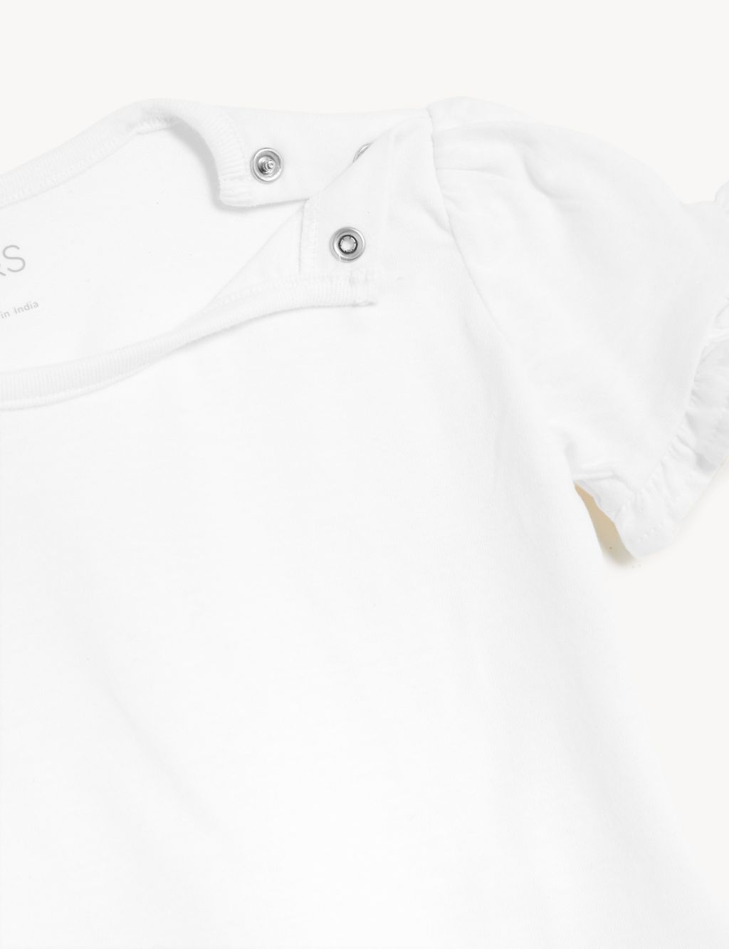 Pure Cotton Frill T-Shirt (0-3 Yrs) image 3