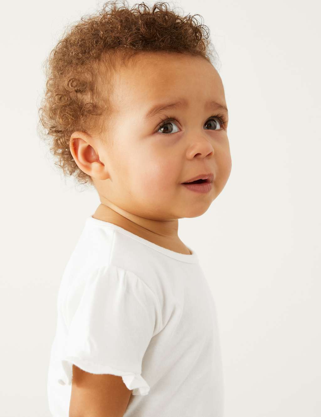 Pure Cotton Frill T-Shirt (0-3 Yrs) image 4