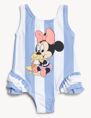 

M&S Collection Traje de baño de Minnie Mouse™ (0-3 años) - Blue Mix, Blue Mix