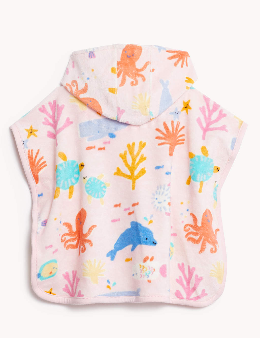 Cotton Rich Underwater Poncho (0-3 Yrs) image 2