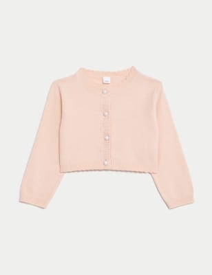 

Girls M&S Collection Knitted Cardigan (0-3 Yrs) - Pink, Pink