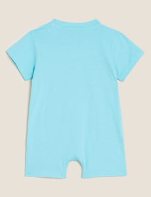 

M&S Collection Pelele 100% algodón con diseño de jirafa (0-3 años) - Green Mix, Green Mix