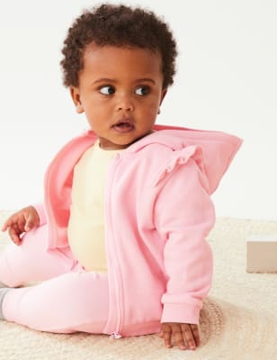 Cotton Rich Hoodie (0-3 Yrs) - QA