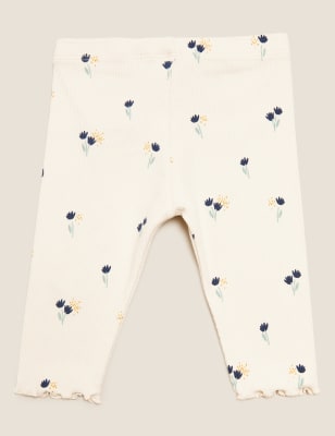 

Girls M&S Collection 3pk Cotton Rich Patterned Leggings (0-3 Yrs) - Cream Mix, Cream Mix