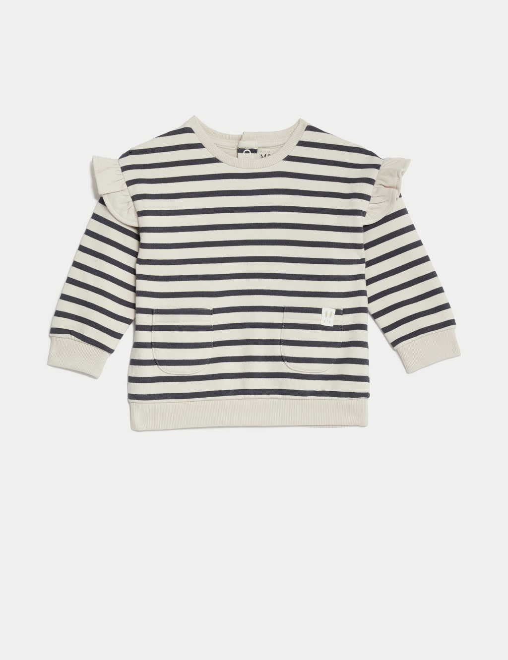 2pc Cotton Rich Striped Outfit (0-3 Yrs) image 3