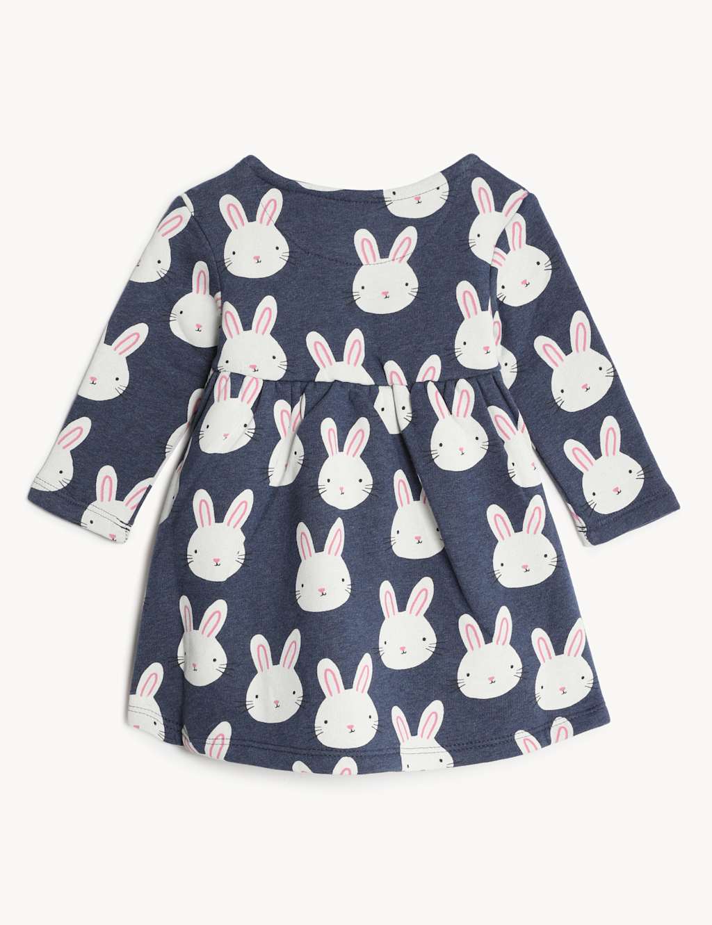 Pure Cotton Bunny Dress (0-3 Yrs) image 2