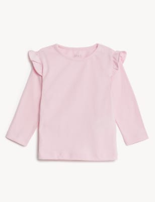 Pure Cotton Frill Top