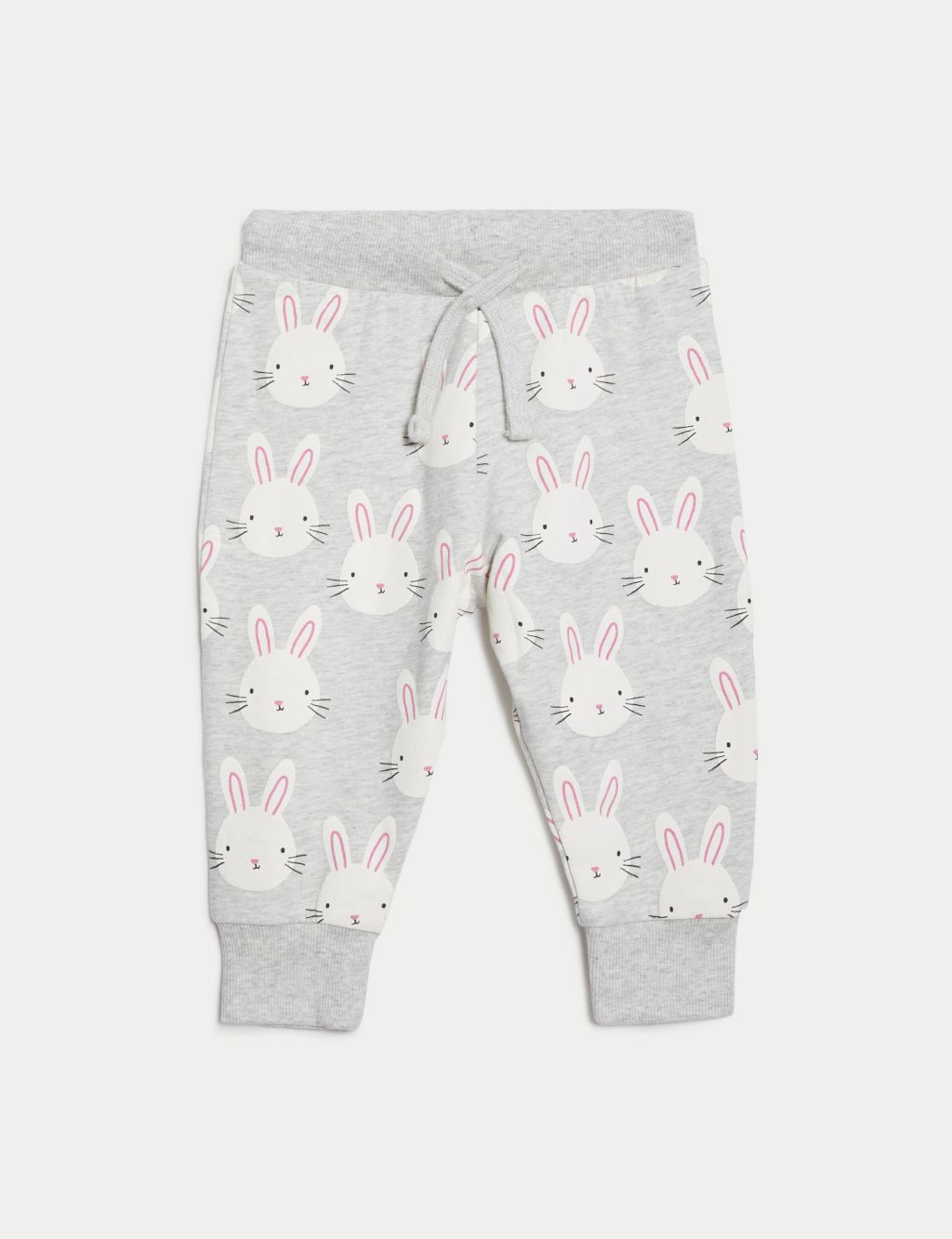 2pc Cotton Rich Bunny Print Outfit (0-3 Yrs) image 4