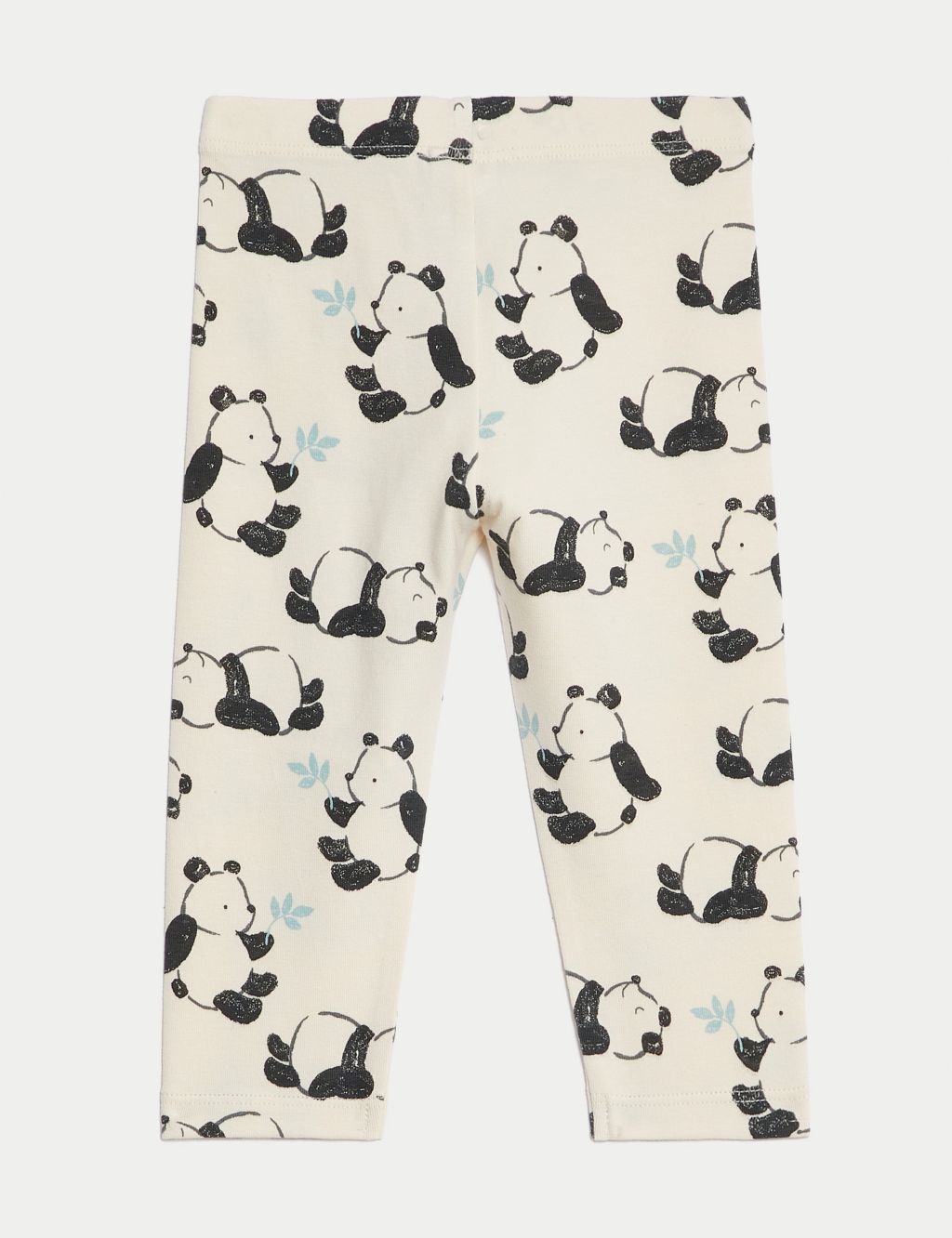 Cotton Rich Panda Leggings (0-3 Yrs) image 2