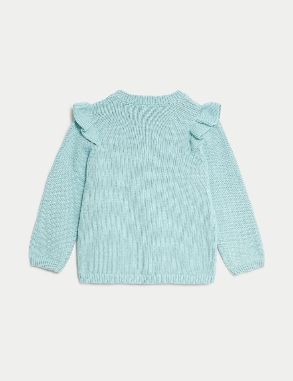 Pure Cotton Knitted Cardigan (0-3 Yrs) image 2