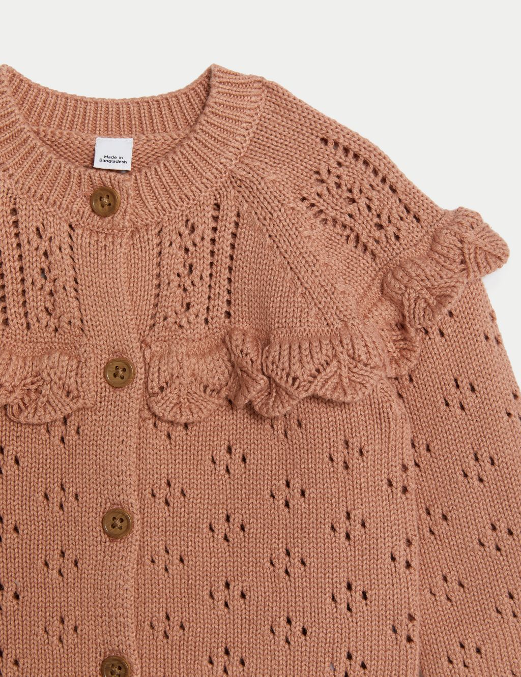 Pure Cotton Knitted Cardigan image 3