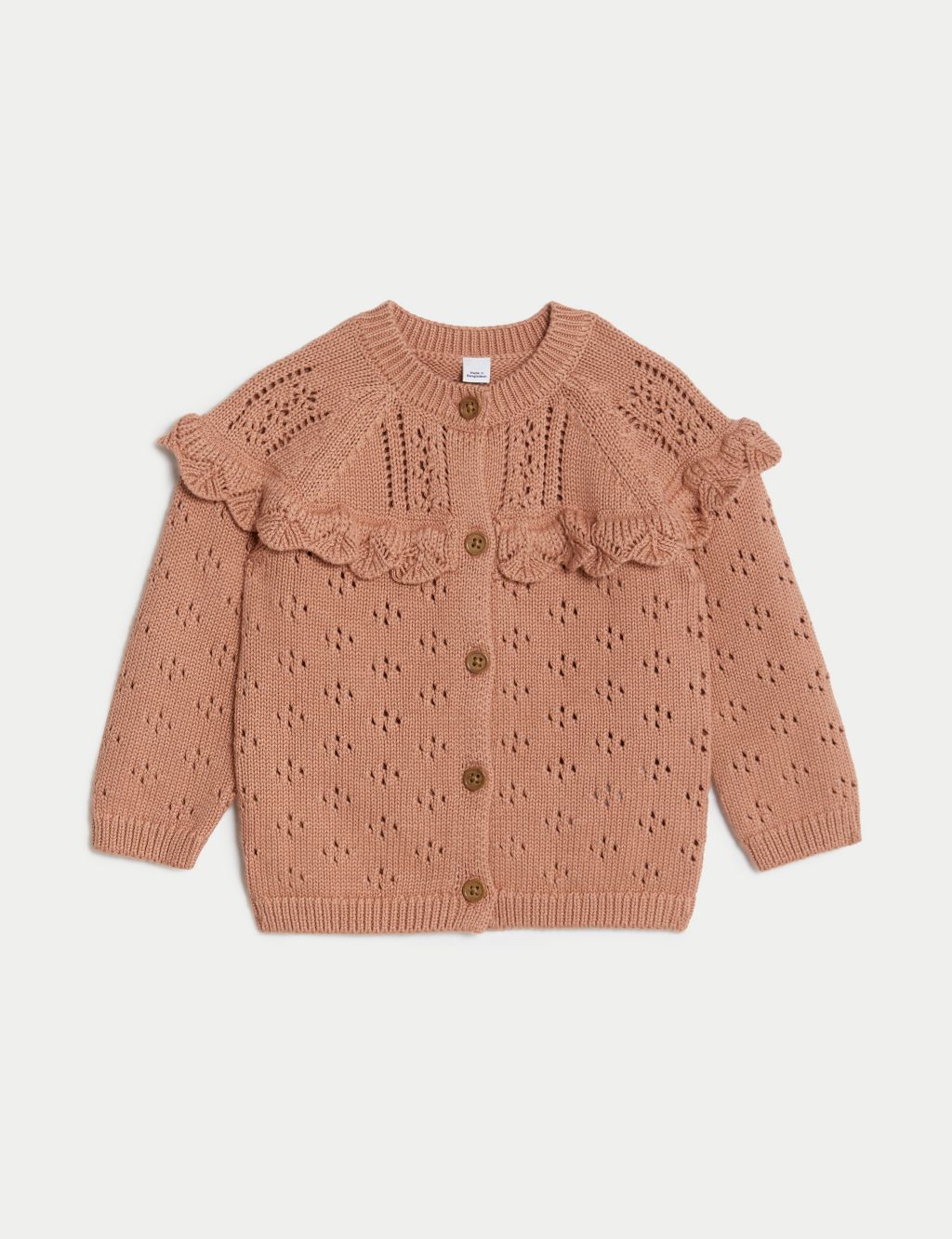 Pure Cotton Knitted Cardigan image 1
