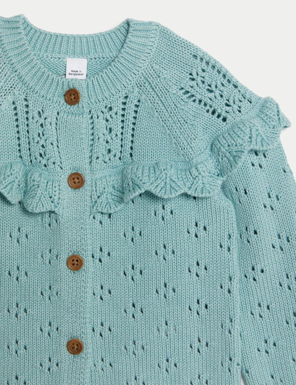 Pure Cotton Knitted Cardigan image 3