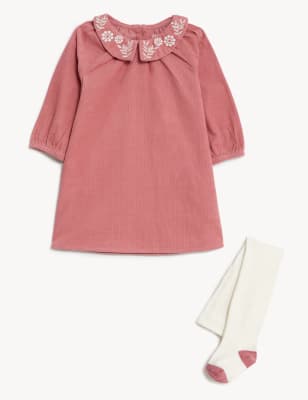 

M&S Collection 2-teiliges Outfit mit hohem Baumwollanteil - Pink Mix, Pink Mix