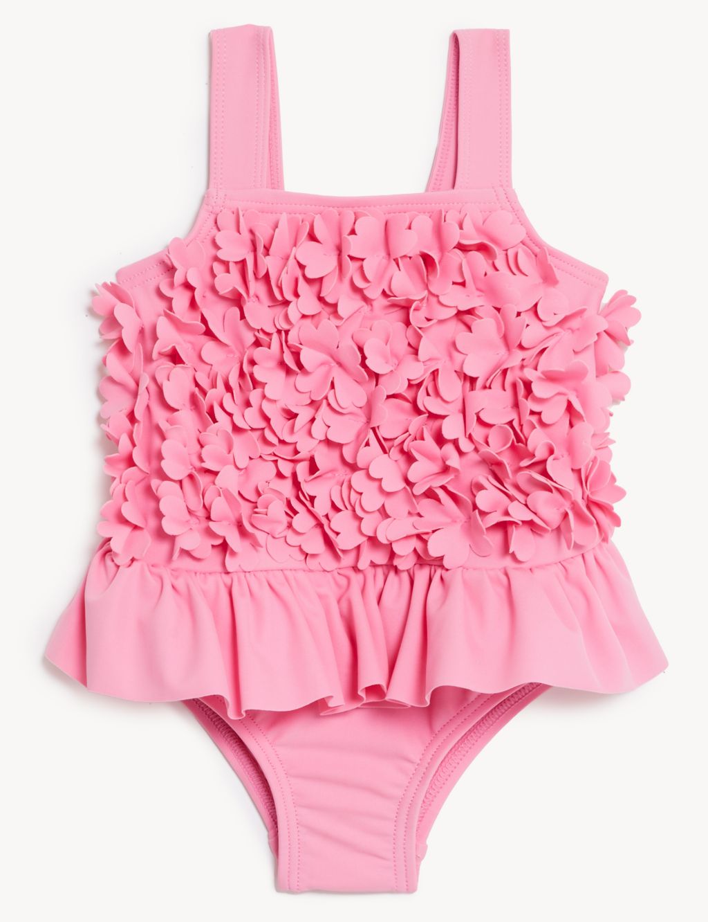 Floral Ruffle Swimsuit (0-3 Yrs) image 1