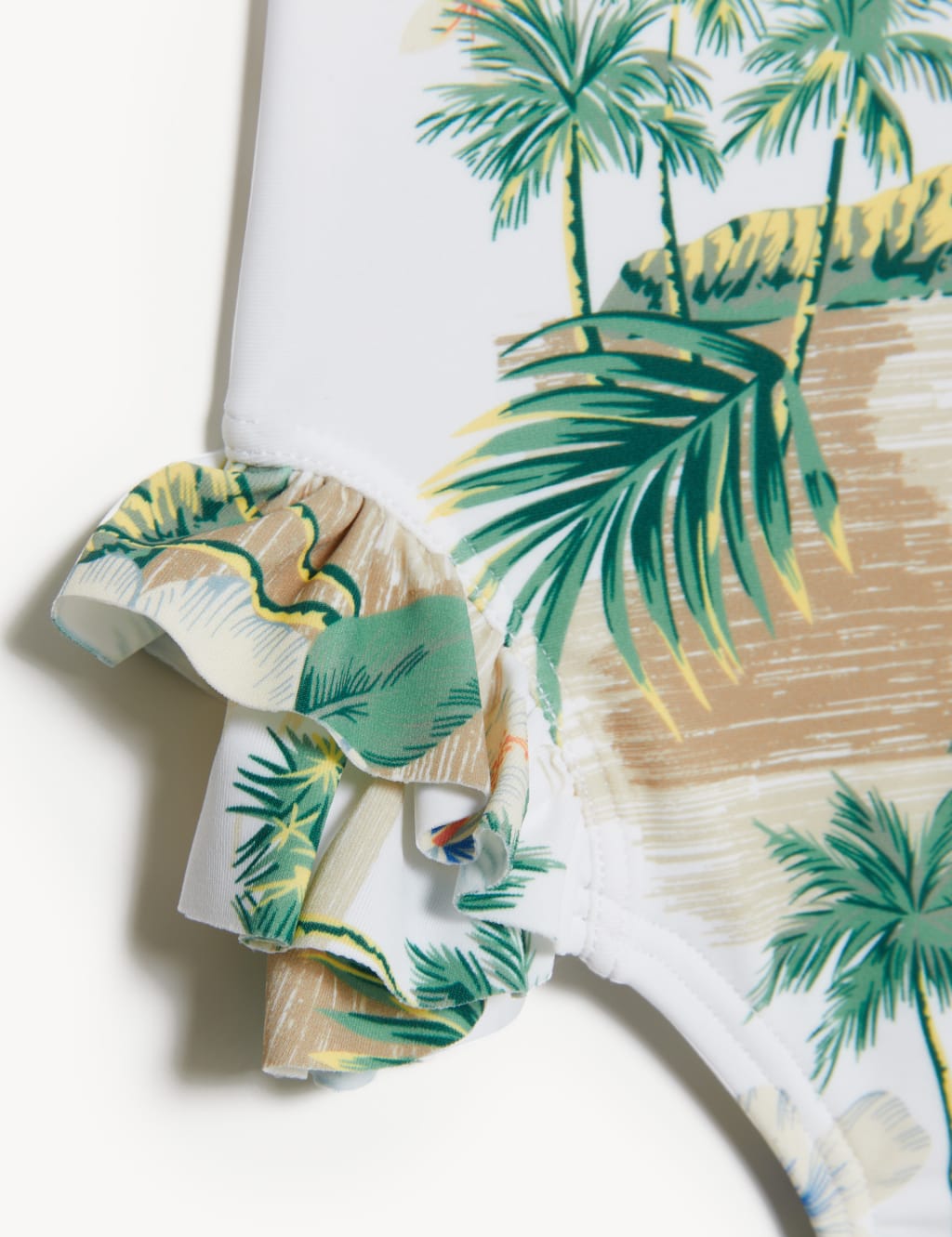 Mini Me Tropical Frill Swimsuit (0-3 Yrs) image 3