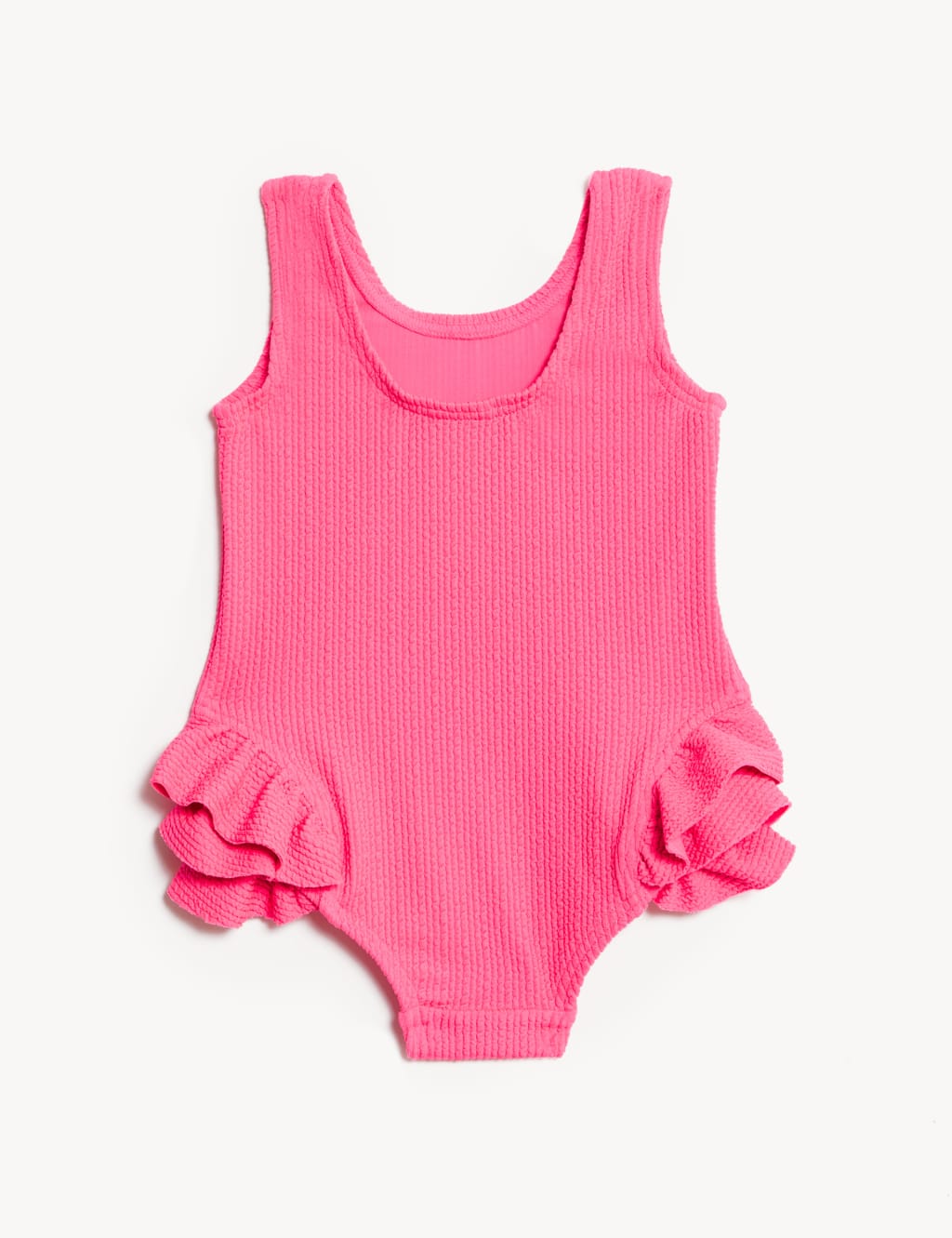 Frill Textured Swimsuit (0-3 Yrs) image 2
