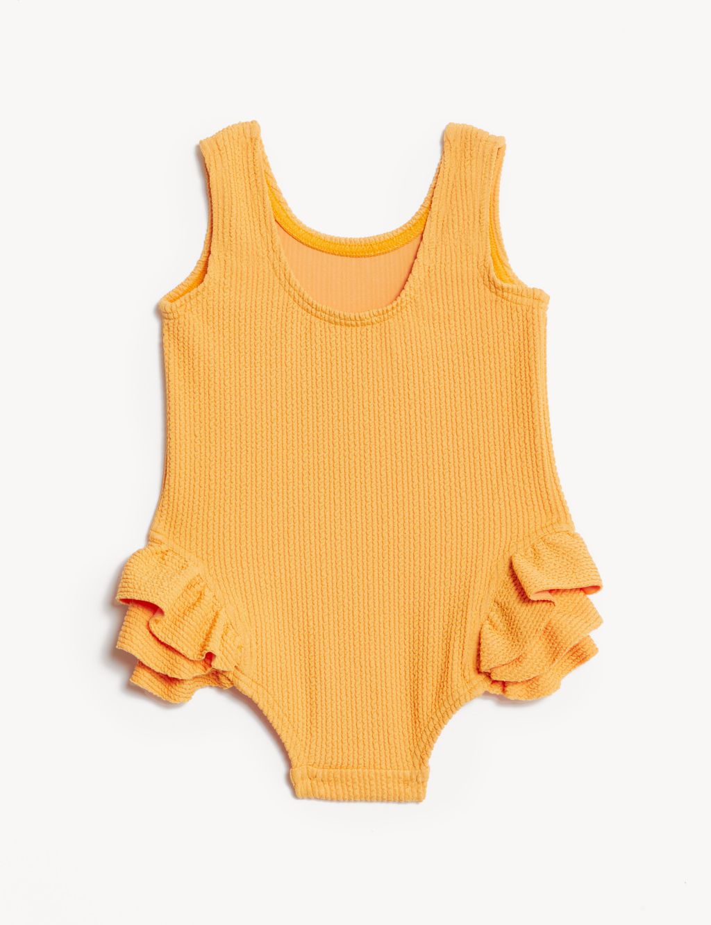 Frill Textured Swimsuit (0-3 Yrs) image 2