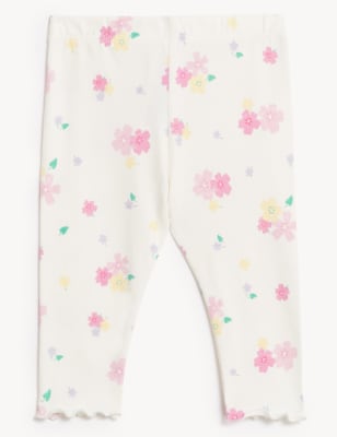 

Girls M&S Collection 3pk Cotton Rich Patterned Leggings (0-3 Yrs) - Yellow Mix, Yellow Mix