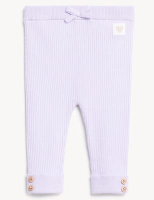 

M&S Collection Gestrickte Leggings (0-3 J.) - Lilac, Lilac