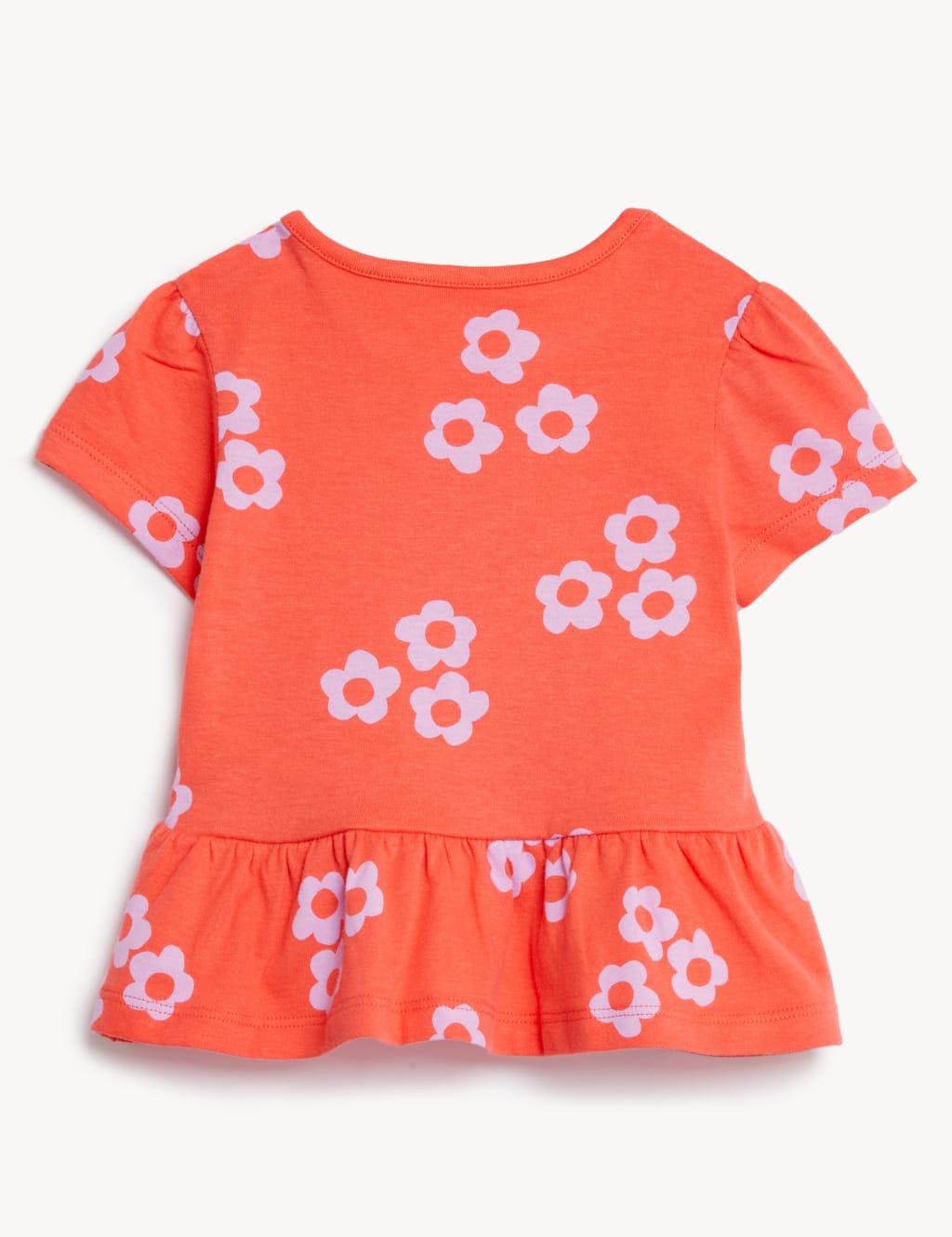 Pure Cotton Floral T-Shirt (0-3 Yrs) image 2