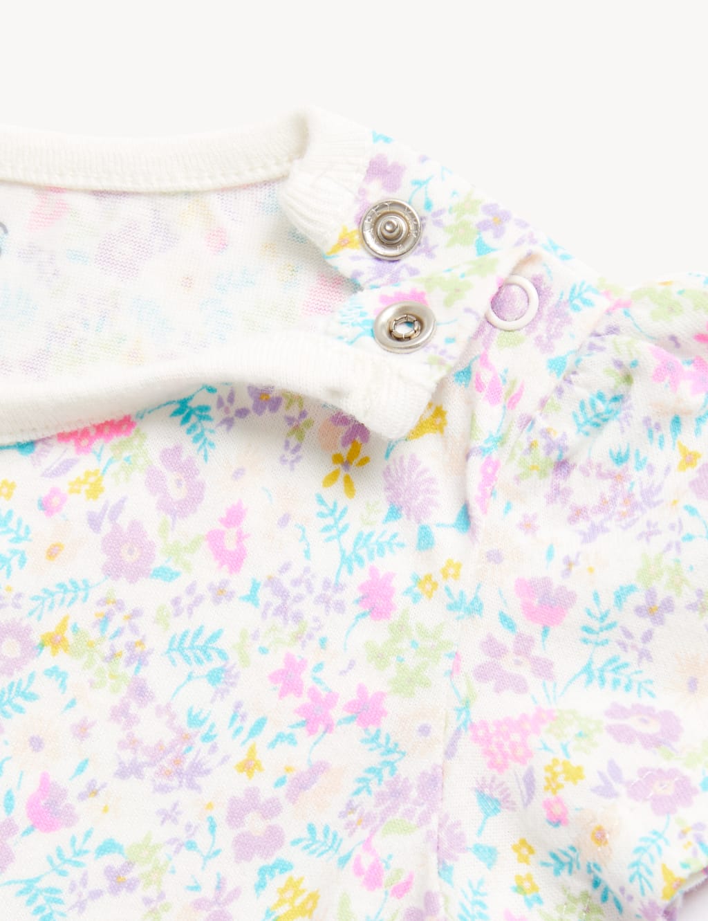 Pure Cotton Floral T-Shirt (0-3 Yrs) image 3