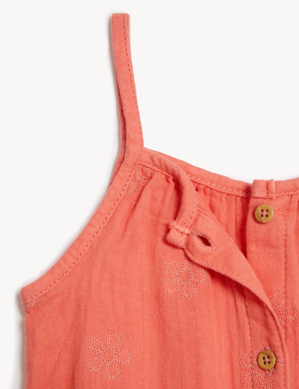 Pure Cotton Floral Romper (0-3 Yrs) image 3