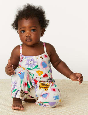 Pure Cotton Animal Romper (0-3 Yrs)