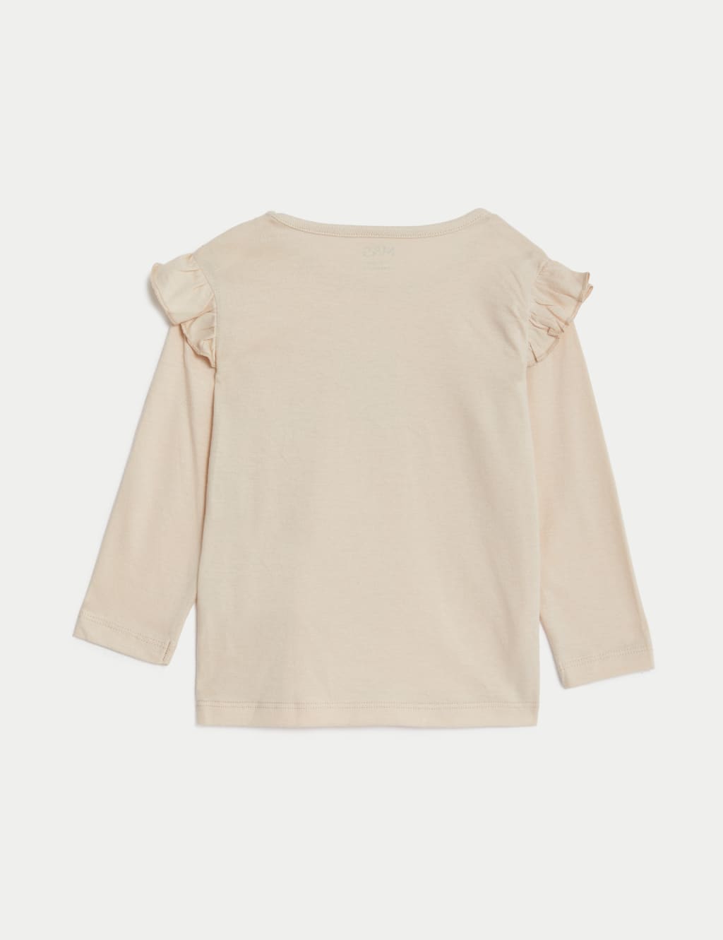 Pure Cotton Bunny Slogan Top (0-3 Yrs) image 2