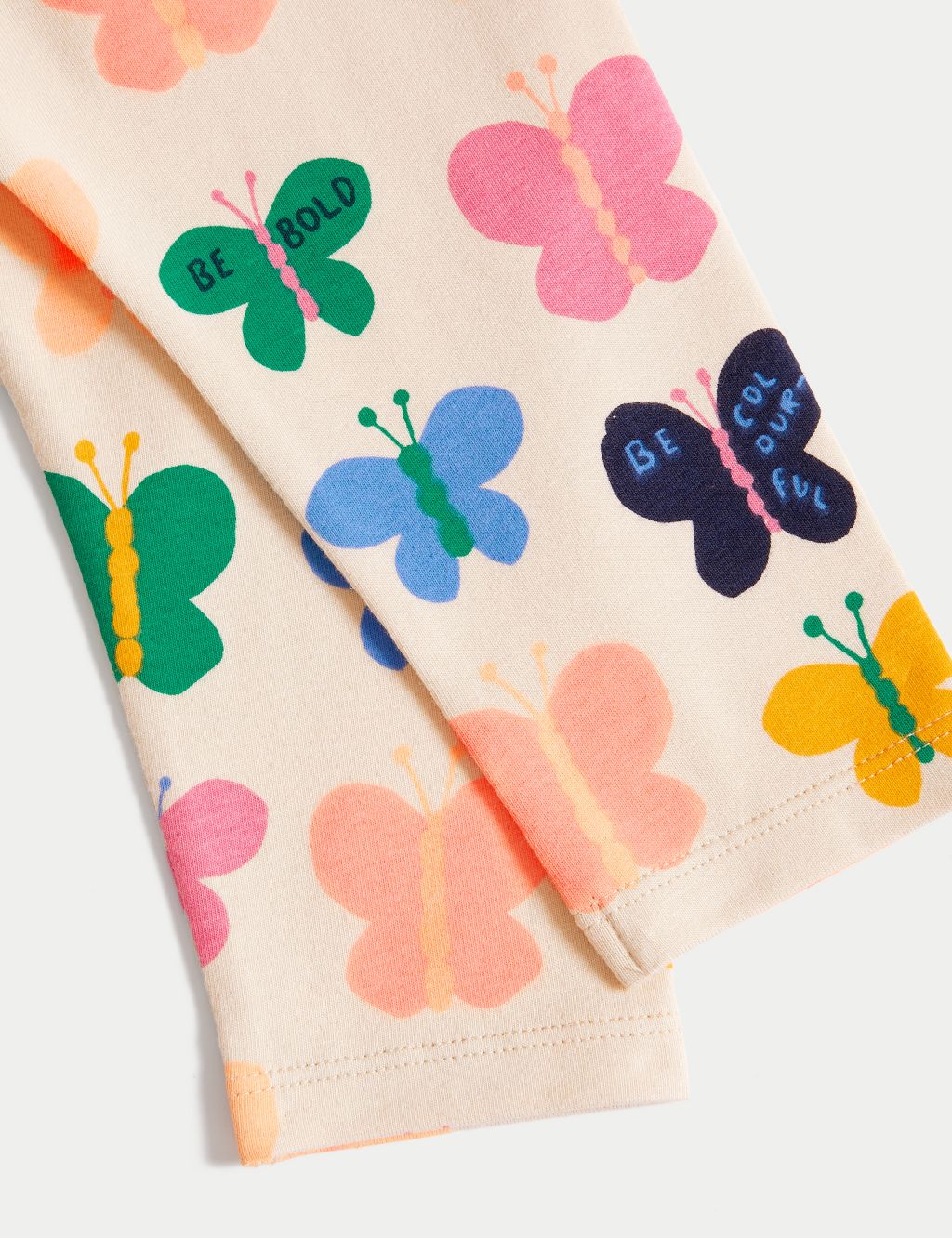 Cotton Rich Butterfly Leggings (0-3 Yrs) image 3