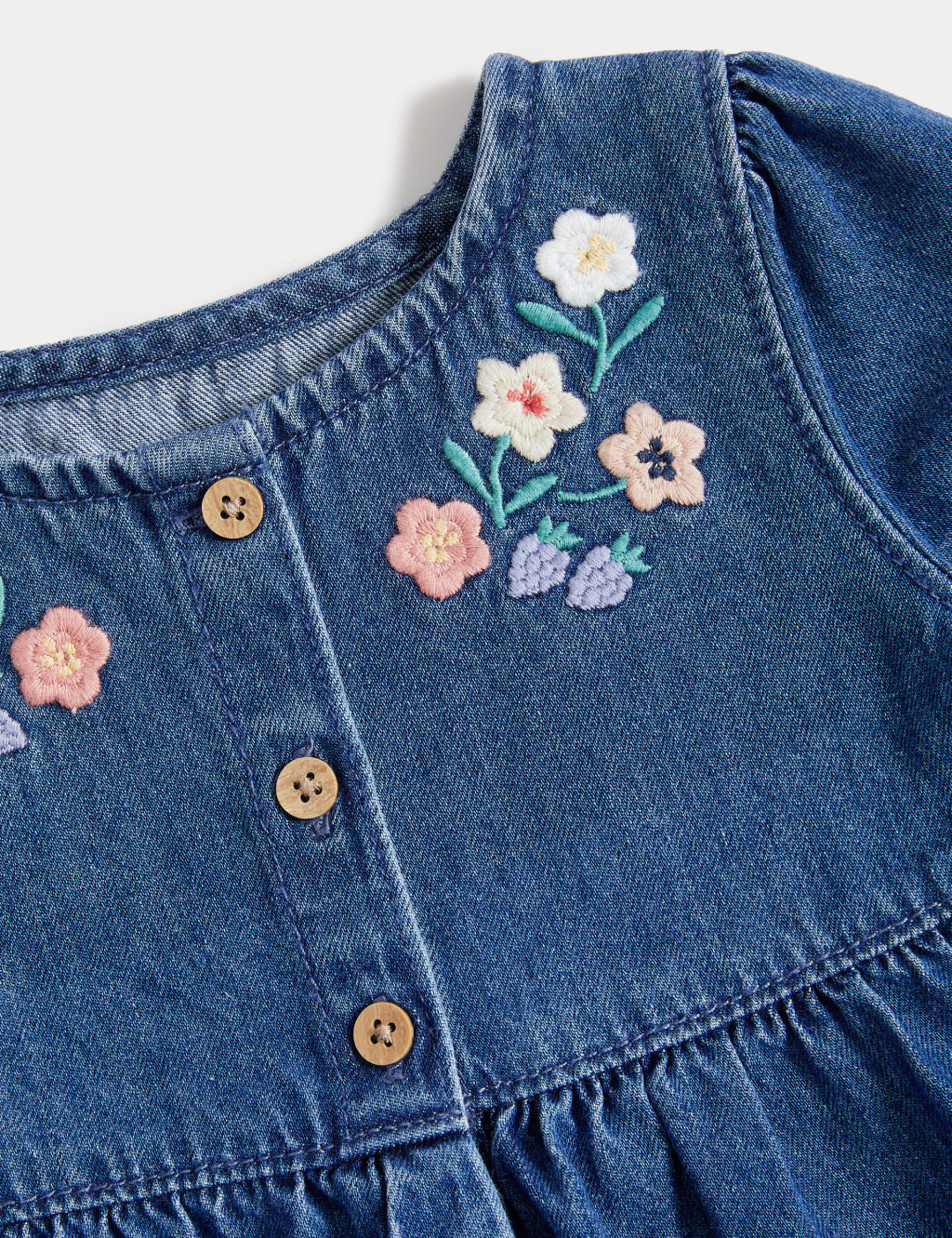 2pc Cotton Rich Floral Outfit (0-3 Yrs) image 4