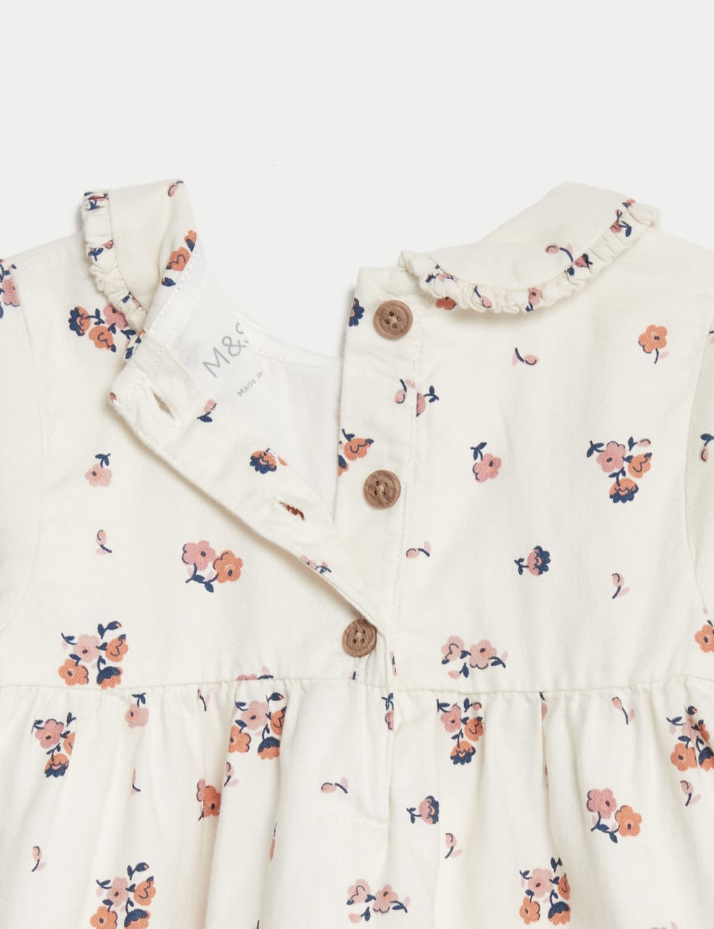 2pc Cotton Rich Floral Outfit (0-3 Yrs) image 3