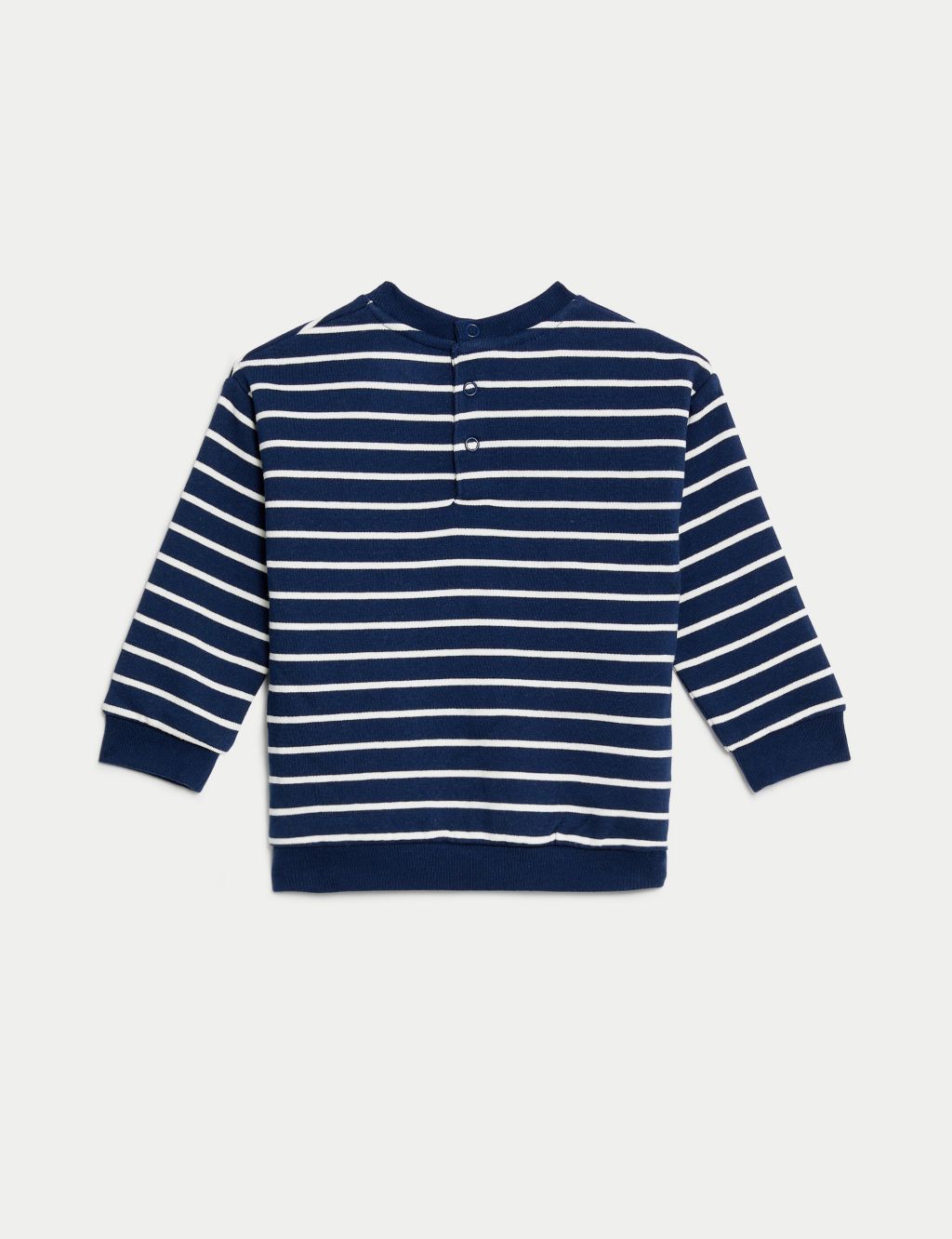 Cotton Rich Striped Sweatshirt (0-3 Yrs) image 3