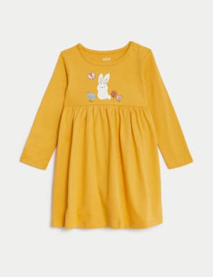 M&s hot sale mustard dress