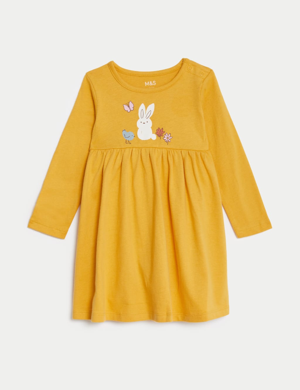 Pure Cotton Animal Dress (0-3 Yrs) image 1