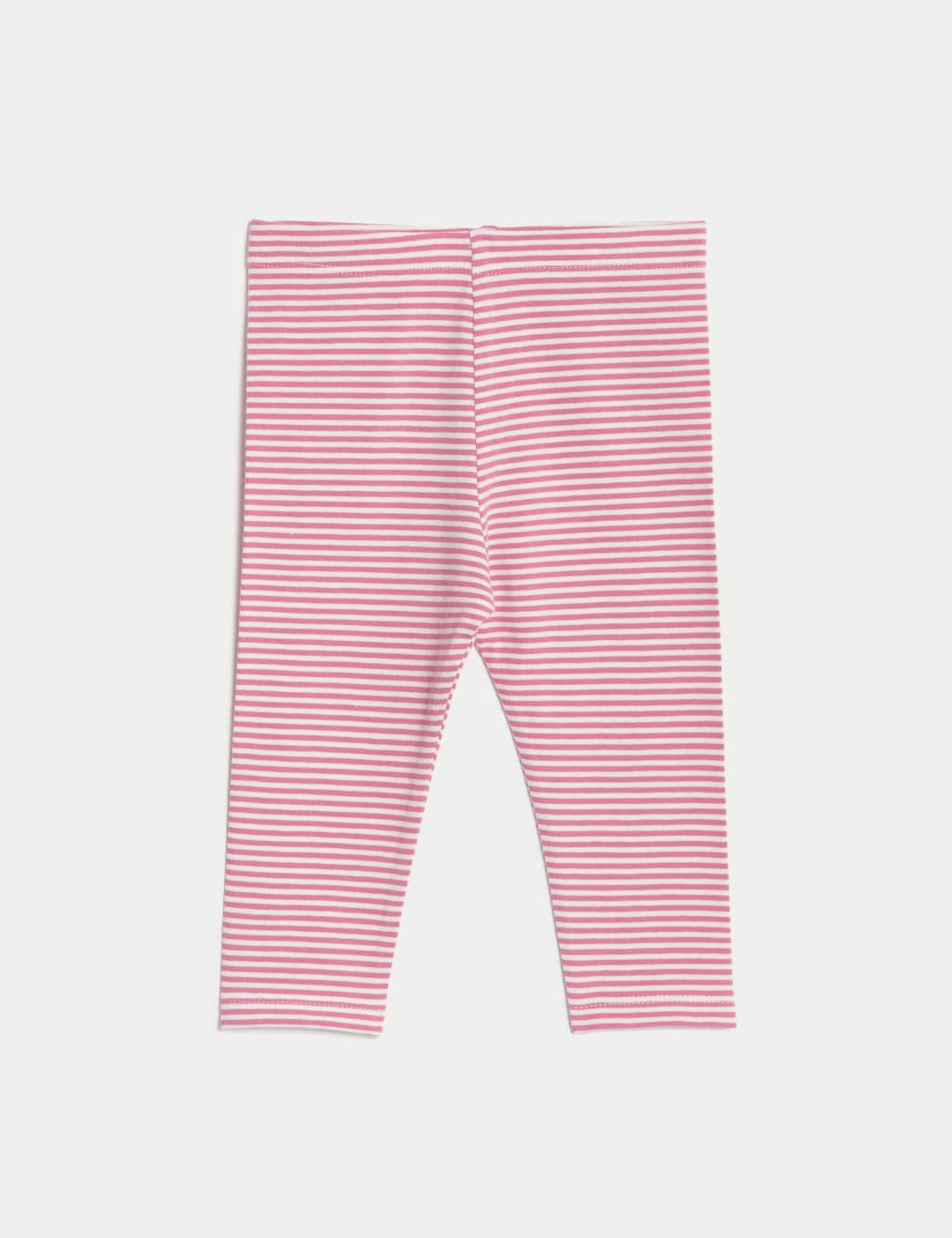 3pk Cotton Rich Striped Leggings (0-3 Yrs) image 2