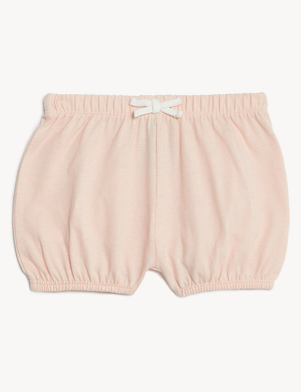 Pure Cotton Bloomer Shorts (0-3 Yrs) - KG