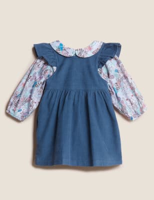 

Girls M&S Collection 2pc Pure Cotton Cord Peter Rabbit™ Outfit (0-3 Yrs) - Navy Mix, Navy Mix