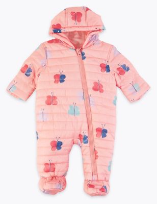 marks and spencer baby girl snowsuit