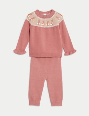 2pc Peter Rabbit™ Knitted Outfit (0-3 Yrs)