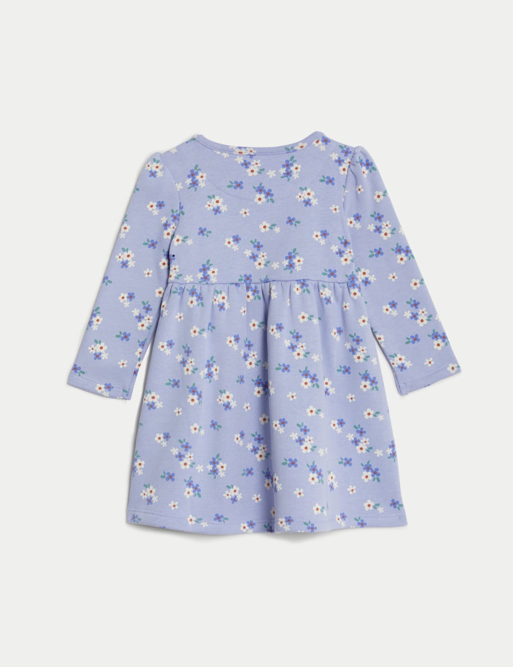 Cotton Rich Floral Dress (0-3 Yrs) image 2