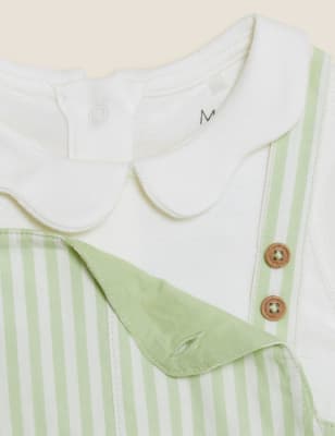 

Girls M&S Collection 2pc Pure Cotton Peter Rabbit™ Outfit (0-3 Yrs) - Green Mix, Green Mix