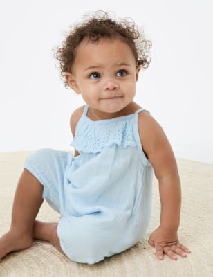 Pure Cotton Romper (0–36 Mths)