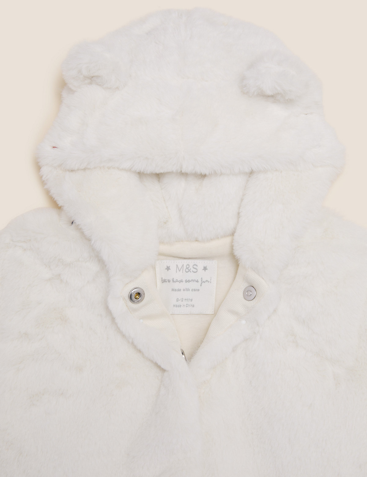 Faux Fur Coat (0-3 Yrs)