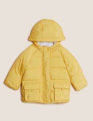 

M&S Collection Wattierter Stormwear™-Mantel (0-3 J.) - Gold Mix, Gold Mix