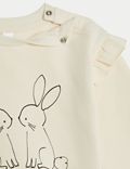 Cotton Rich Bunny Sweatshirt (0-3 Yrs)